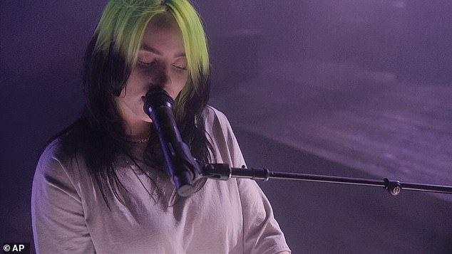 Billie Eilish performs 'My Future' at the 2020 Democratic National Convention