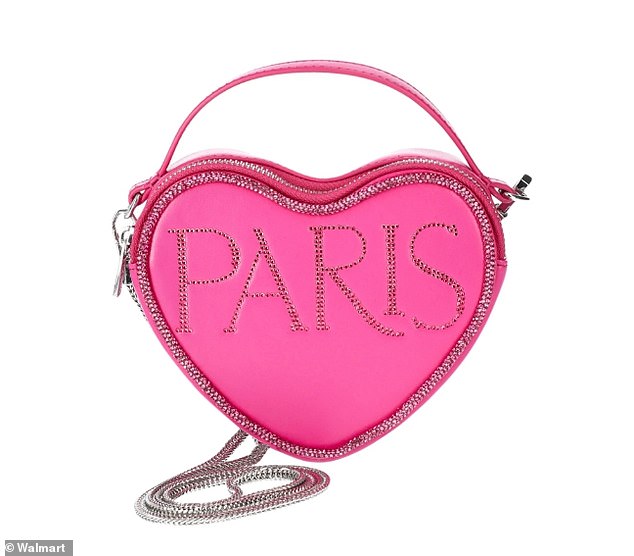 This is the Hilton Women's Amour Chain Shoulder Bag, Pink Rhinestone on Walmart's website; this style retails for $24