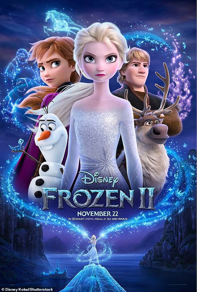 Disney's animated film franchise is getting a third installment, set to hit theaters on November 24, 2027. It was announced last February; Frozen 2 cover art from 2019