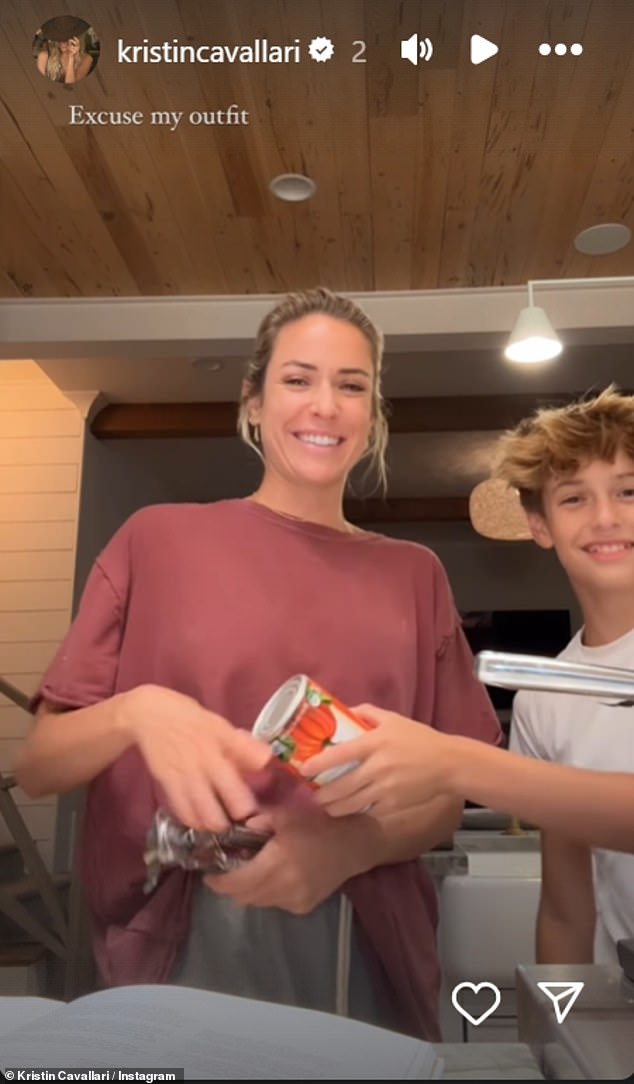 Cavallari recently revealed her 12-year-old son Camden's face for the first time on social media