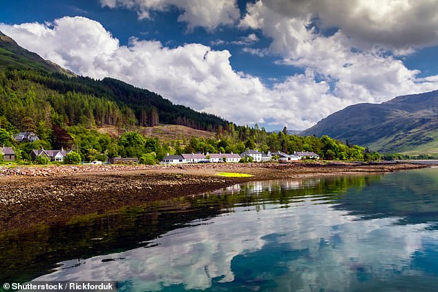 Inverie (above) is the most remote community on mainland Britain. It has a population of 111, no roads in or out, and is reached by a 40km (24 mile) walk over wild mountainous terrain or a six-mile ferry ride from Mallaig.