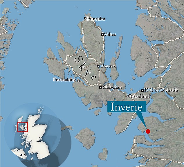 The nearest village to Inverie is Glenfinnan, a two-day walk away