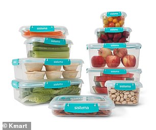 Australians who love to meal prep will go straight for the Sistema 10-piece storage set ($22, down from $45)