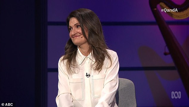 Presenter Patricia Karvelas during the show