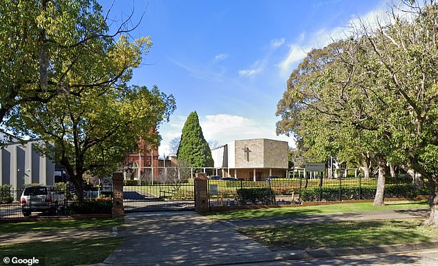 Pictured: Santa Sabina College in Strathfield, Sydney's west