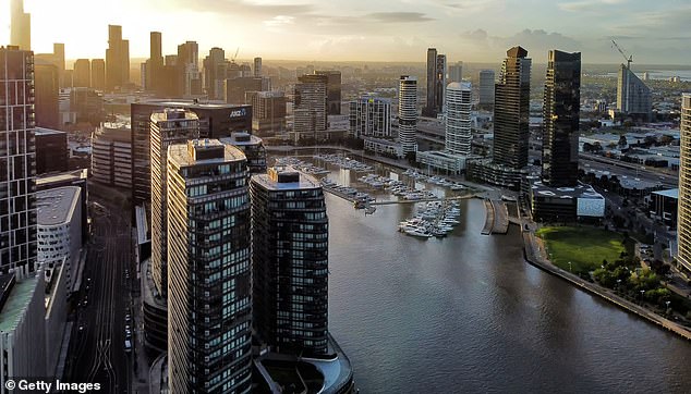 Commentators on social media were furious, with some claiming the city has become more unaffordable to live in than some other major world cities (stock photo of Melbourne)