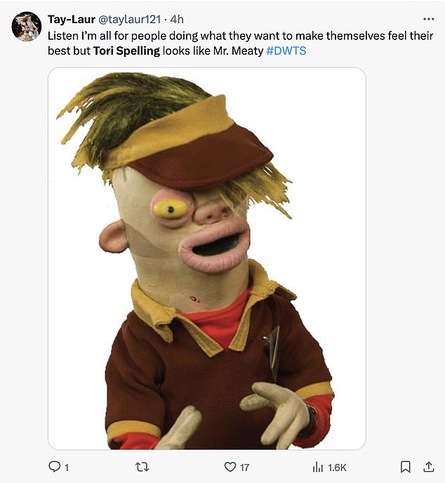 Another mean doll-themed post featured a doll that was a teenager working in a fast food restaurant from the Nickelodeon series Mr. Meaty, who also had plump lips