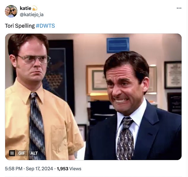 One troll didn't even dare say anything and simply posted a gif of Steve Carell's anguished grimace from The Office, captioned with 