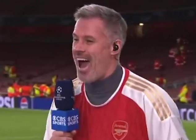 Carragher tried to laugh off his awkward joke in March, but Abdo was visibly upset by the comment