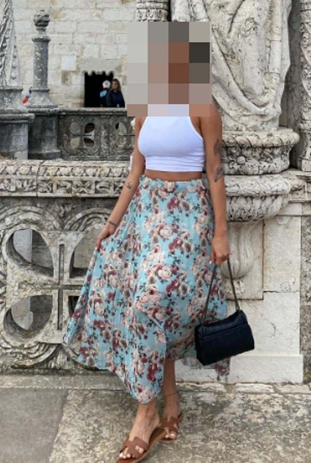 A woman, 38, (pictured) claims Jermaine Jenas sent her a picture of his penis while he was working as a pundit for the BBC at the World Cup in Qatar. She was there to work for an events company that organised lavish parties at one of the city's top five-star hotels.