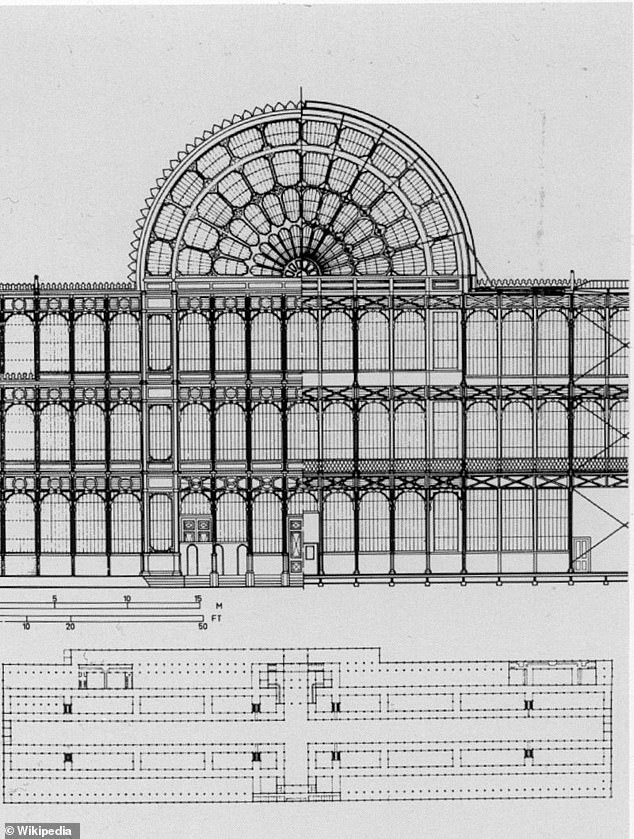 It was one of the largest buildings ever built in Britain, constructed in just 190 days between 1850 and 1851 – just in time for Prince Albert's Great Exhibition