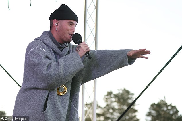 Stan, who has stayed out of the spotlight in recent years, performed at the New Zealand women's seven Olympic celebration