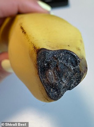 I was able to take a photo of the tip of my banana with incredible detail