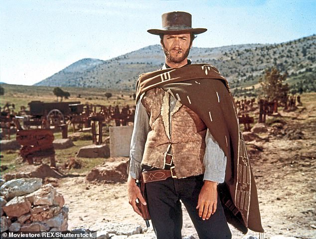 Eastwood seen in The Good, The Bad And The Ugly