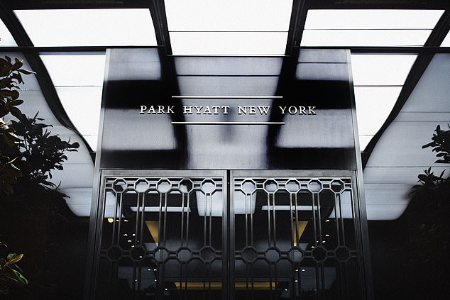 However, the mogul was arrested this week while staying at the Park Hyatt in Midtown Manhattan in connection with his federal sex trafficking case