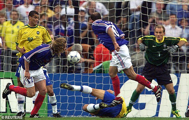 Henry, meanwhile, was quick to score Zinedine Zidane's goal in the 1998 World Cup final