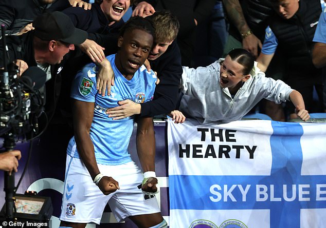 Brandon Thomas-Asante's goal left everyone in Coventry thinking a surprise was in the offing