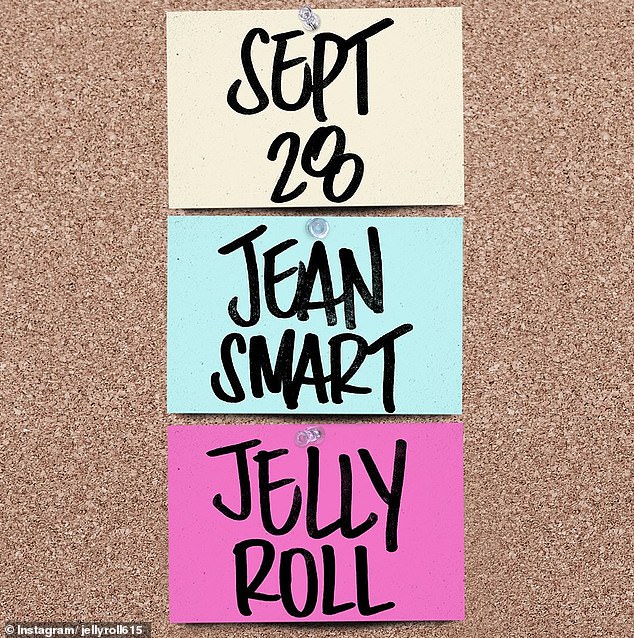 The premiere episode on September 28 will feature actress Jean Smart hosting for the first time, along with musical guest Jelly Roll, according to Variety