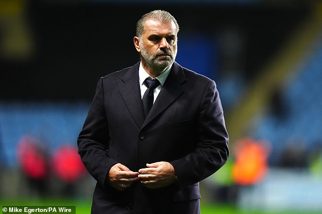 Redknapp claimed Tottenham manager Ange Postecoglou looked almost embarrassed at the end of the match