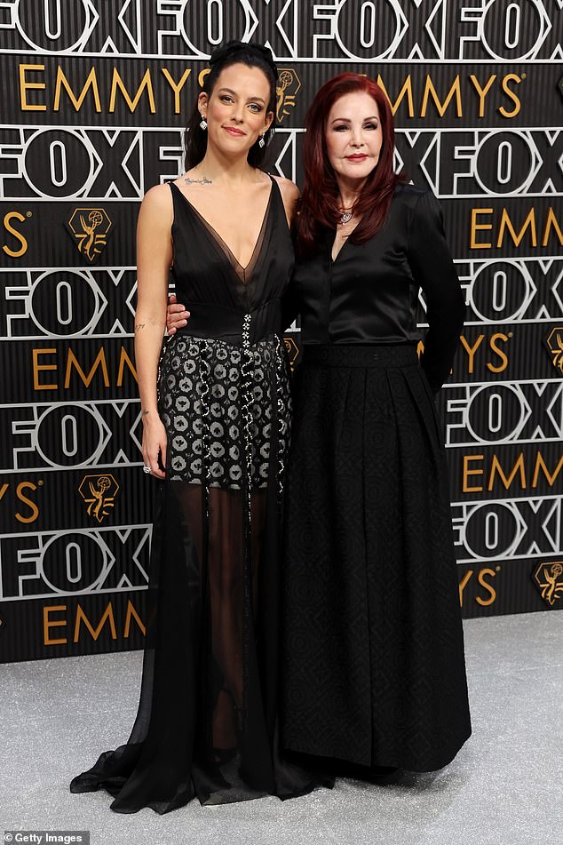 Keough had legal disputes with her grandmother Priscilla Presley, 79, over the terms of Lisa Marie's will and estate, but they settled in June 2023 and reconciled earlier this year before a joint appearance at the Emmy Awards.