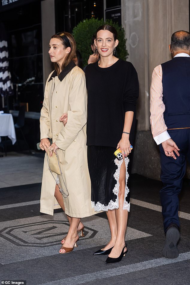 Keough pictured with celebrity stylist Jamie Mizrahi in NYC earlier this month