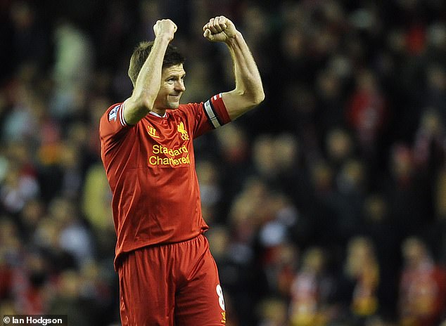 Carragher's former teammate Steven Gerrard was named alongside Souness in midfield