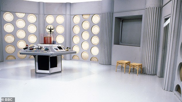 A shot of the 1983 Doctor Who set from the BBC archive makes an excellent Zoom background option for 'Whovians'