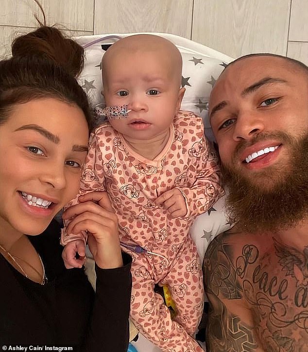 Former Ex On The Beach star Cain, 33, set up the Azaylia Foundation after the death of his eight-month-old daughter with ex-partner Safiyya Vorajee from leukemia in April 2021