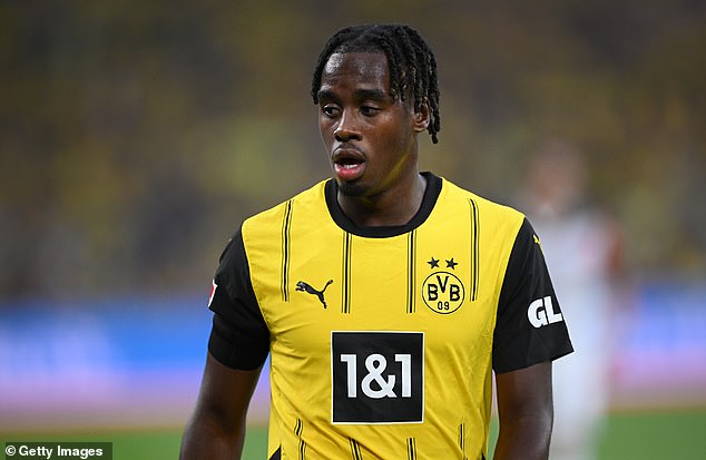 He joined Dortmund in 2020 after playing for Reading and Manchester City.