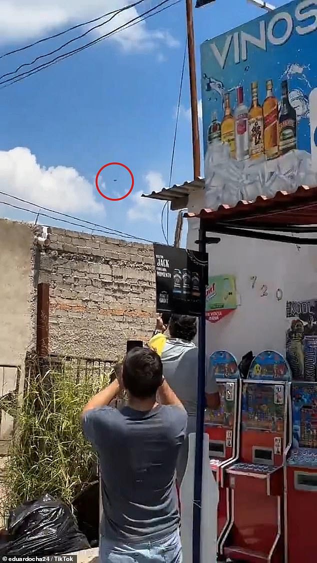 A Mexican resident captured an object many believed to be a UFO flying through the sky over the western city of Guadalajara last week