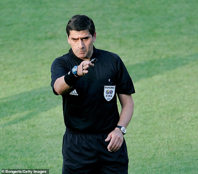 Carlos Chandia admitted he let Messi off the yellow card after he agreed to give his shirt