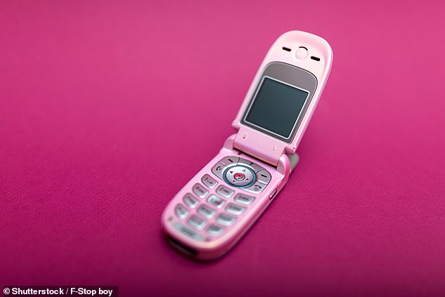 Flip phones were voted the second coolest thing about the noughties