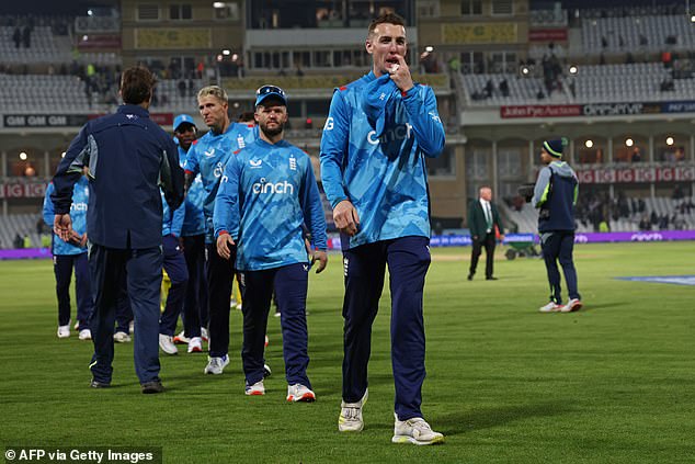 Harry Brook (right) was England's captain and started their new era with Jos Buttler out injured