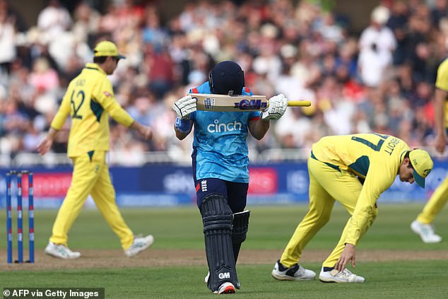 He continued to regret his dismissal, having fallen five runs short of a century when England batted first