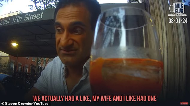 Dr. Varma appears to admit on secretly recorded video footage that he and his wife rented a hotel to meet with friends and use drugs