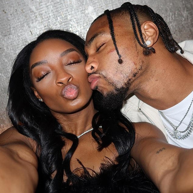 The seven-time Olympic gold medalist and her NFL player boyfriend are currently separated