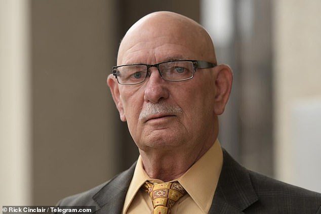 Albert Hubbard, pictured, had a kidney wrongly removed after a doctor reportedly accidentally read the CT scan of another man with the same name