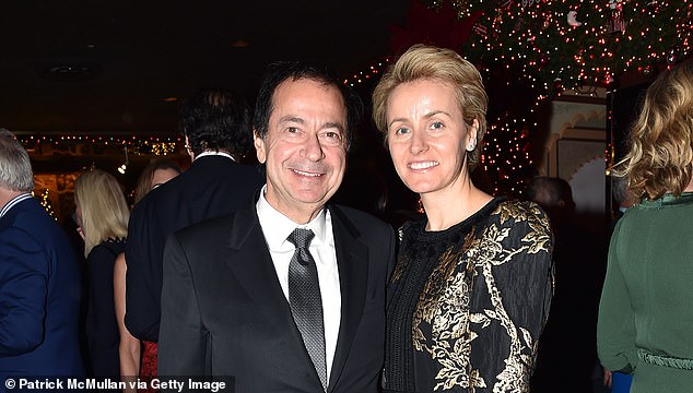 Billionaire hedge fund manager John Paulson and his wife Jenny (pictured in 2017) have accused elite Manhattan girls' school Spence School of 