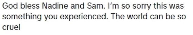 Viewers took to the comments on Katie's video to share their thoughts on her traumatic experience.