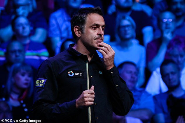 O'Sullivan was knocked out of the BetVictor English Open on Tuesday