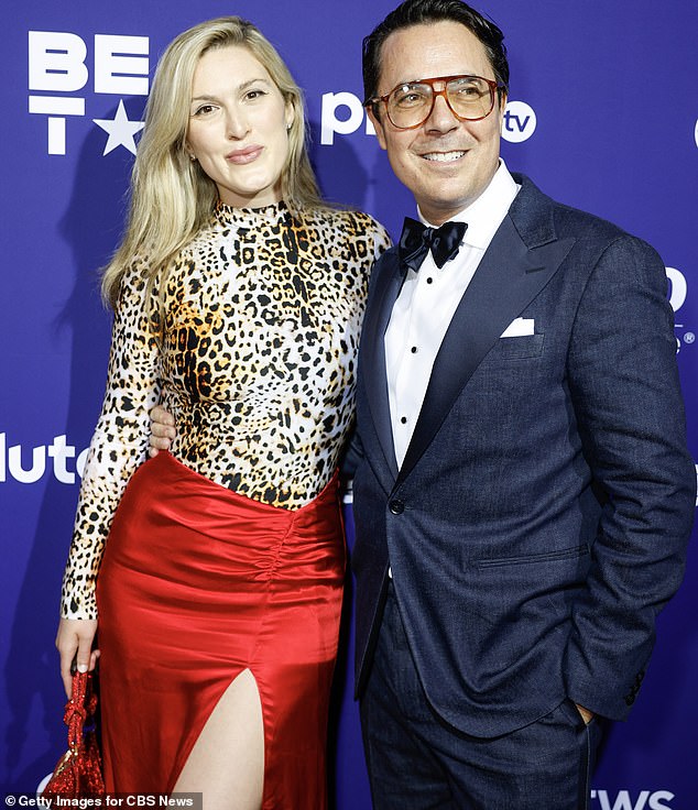 Olivia Nuzzi and Ryan Lizza, to whom she became engaged in 2022, attend the CBS News White House Correspondents' Dinner After Party on April 29, 2023 in Washington, D.C.