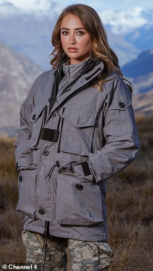 Georgia joins an eclectic mix of famous faces in Celebrity SAS: Who Dares Wins