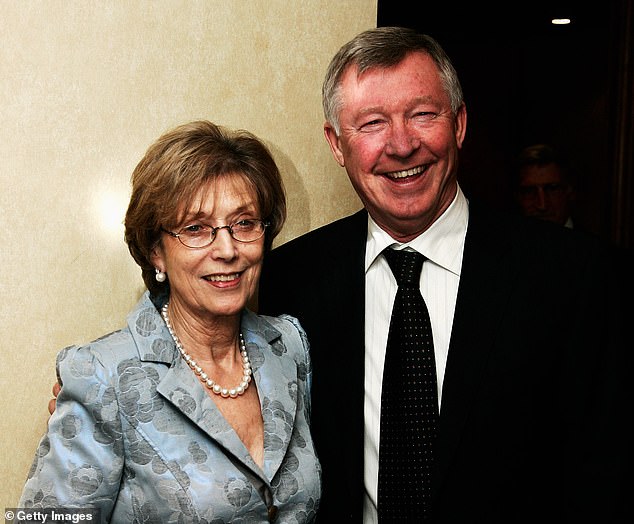 Sir Alex and Lady Cathy were married for almost 58 years after tying the knot in 1966