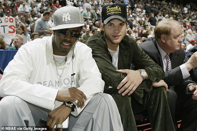 Kutcher went on to say that his long friendship with Diddy began in 2003, when he hosted the MTV show Punk'd.