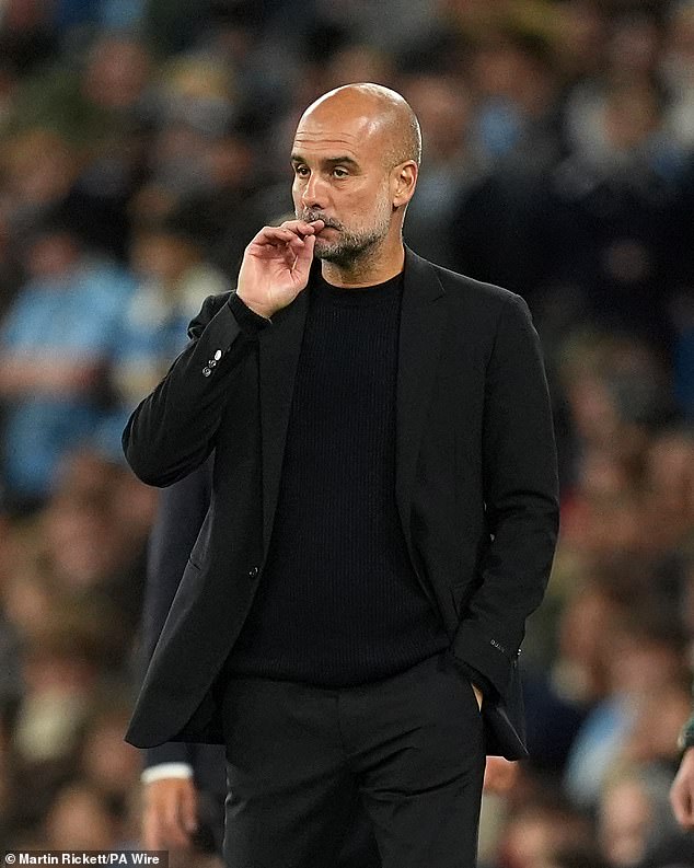 Man City were also held to a goalless draw by Internazionale in the Champions League on Wednesday evening