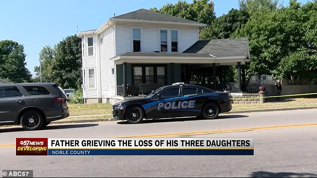 The bodies of the three young girls and their mother were found in the family's Wolcottville, Indiana, home when police responded to the scene for a welfare check at the home at approximately 11:20 a.m.