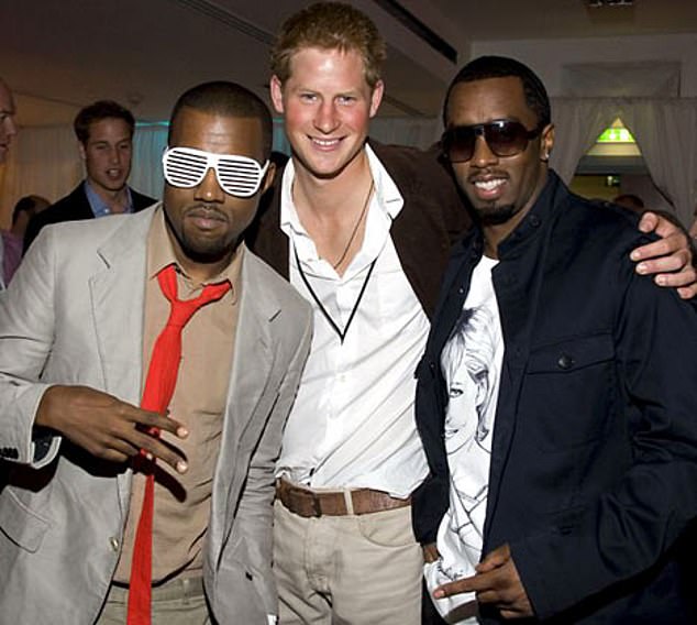 As a hip-hop icon, Diddy's arrest has led to a wealth of photos of him with famous faces (including Prince Harry) in the aftermath of his arrest