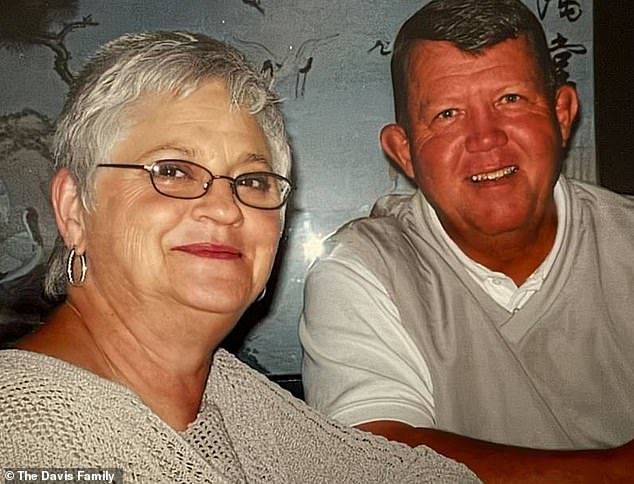 Anne Davis and her husband Billy (right) were repeatedly told that her severe abdominal pain after surgery was 