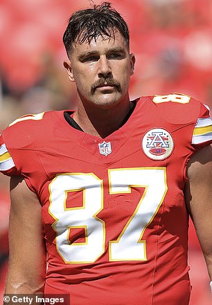 Kelce was outscored by his Chiefs teammate