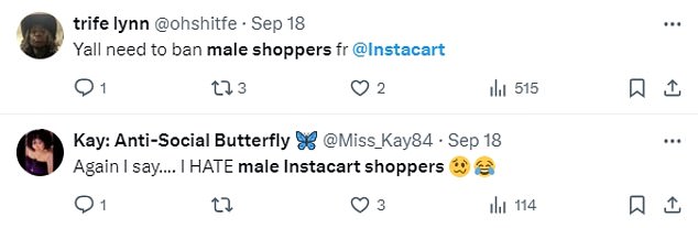 1726868104 293 Male Instacart shoppers slammed for being lazy